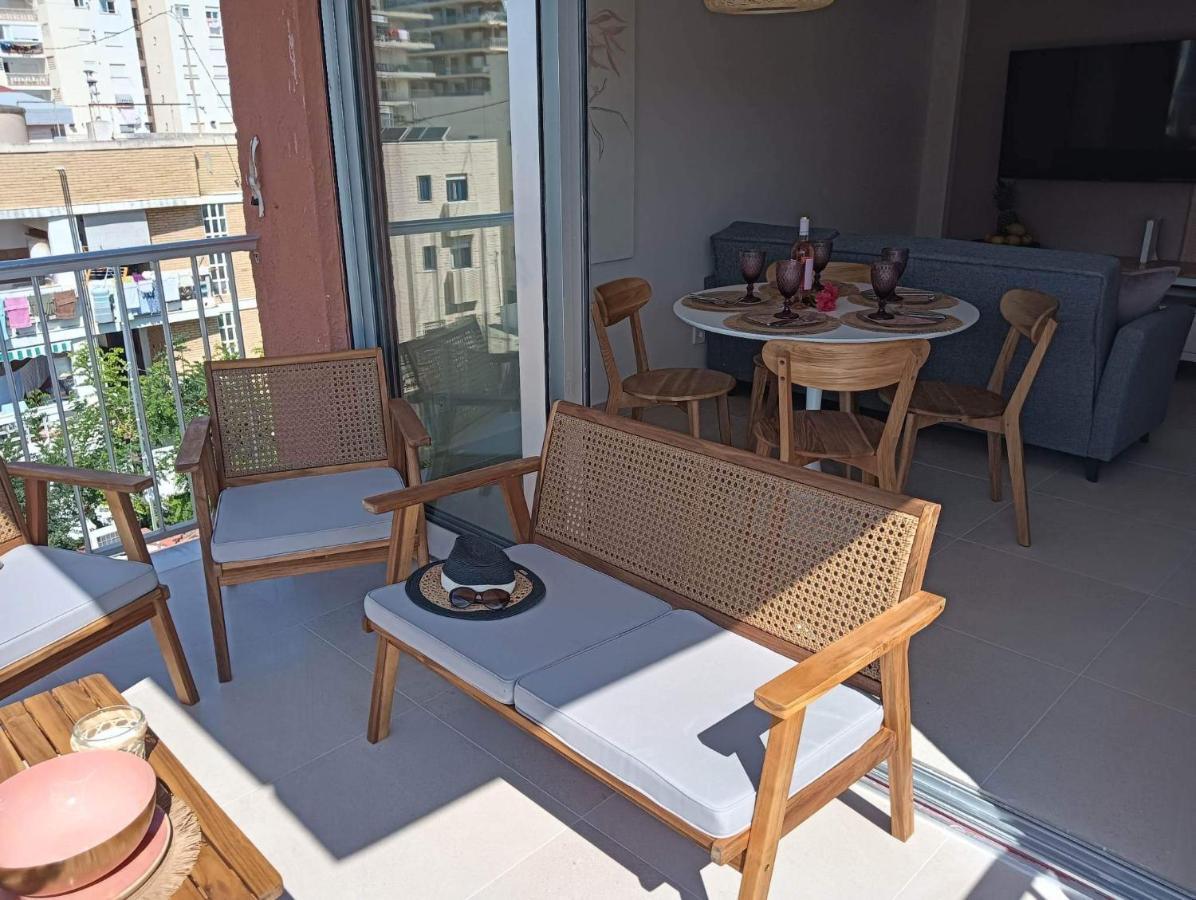 Apartamento Alejandro Gandia Playa Con Vistas Al Mar, Parking! Playa de Gandia Bagian luar foto