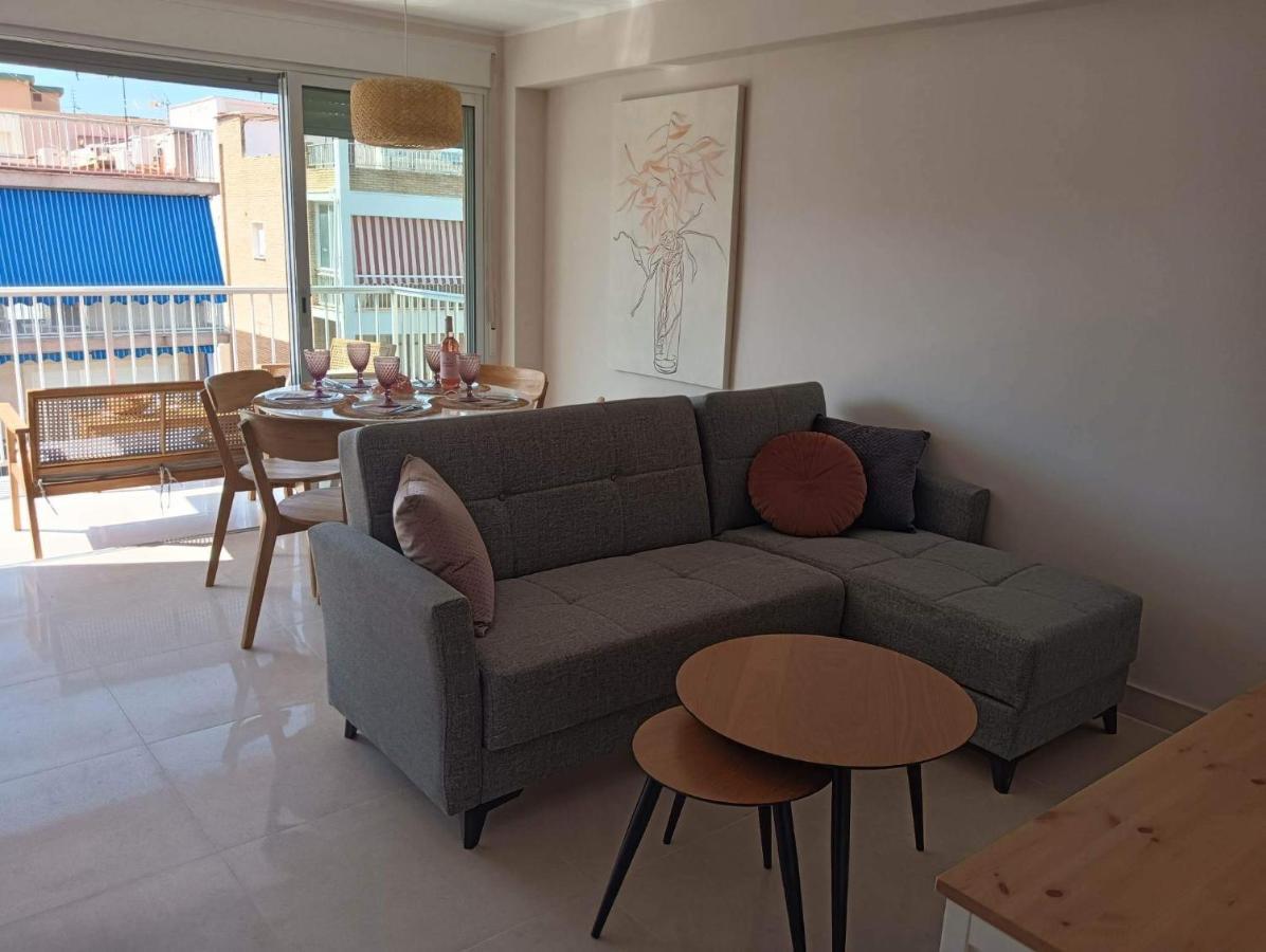 Apartamento Alejandro Gandia Playa Con Vistas Al Mar, Parking! Playa de Gandia Bagian luar foto