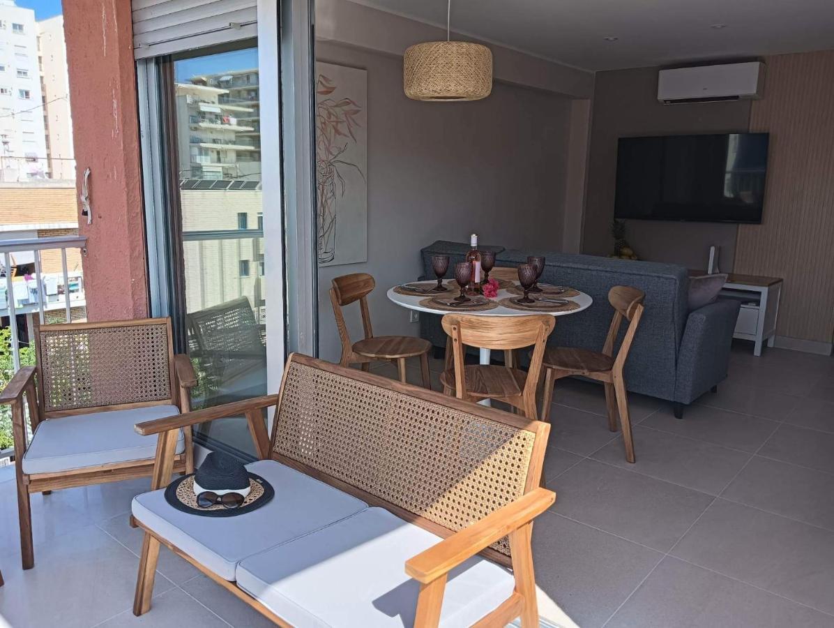Apartamento Alejandro Gandia Playa Con Vistas Al Mar, Parking! Playa de Gandia Bagian luar foto
